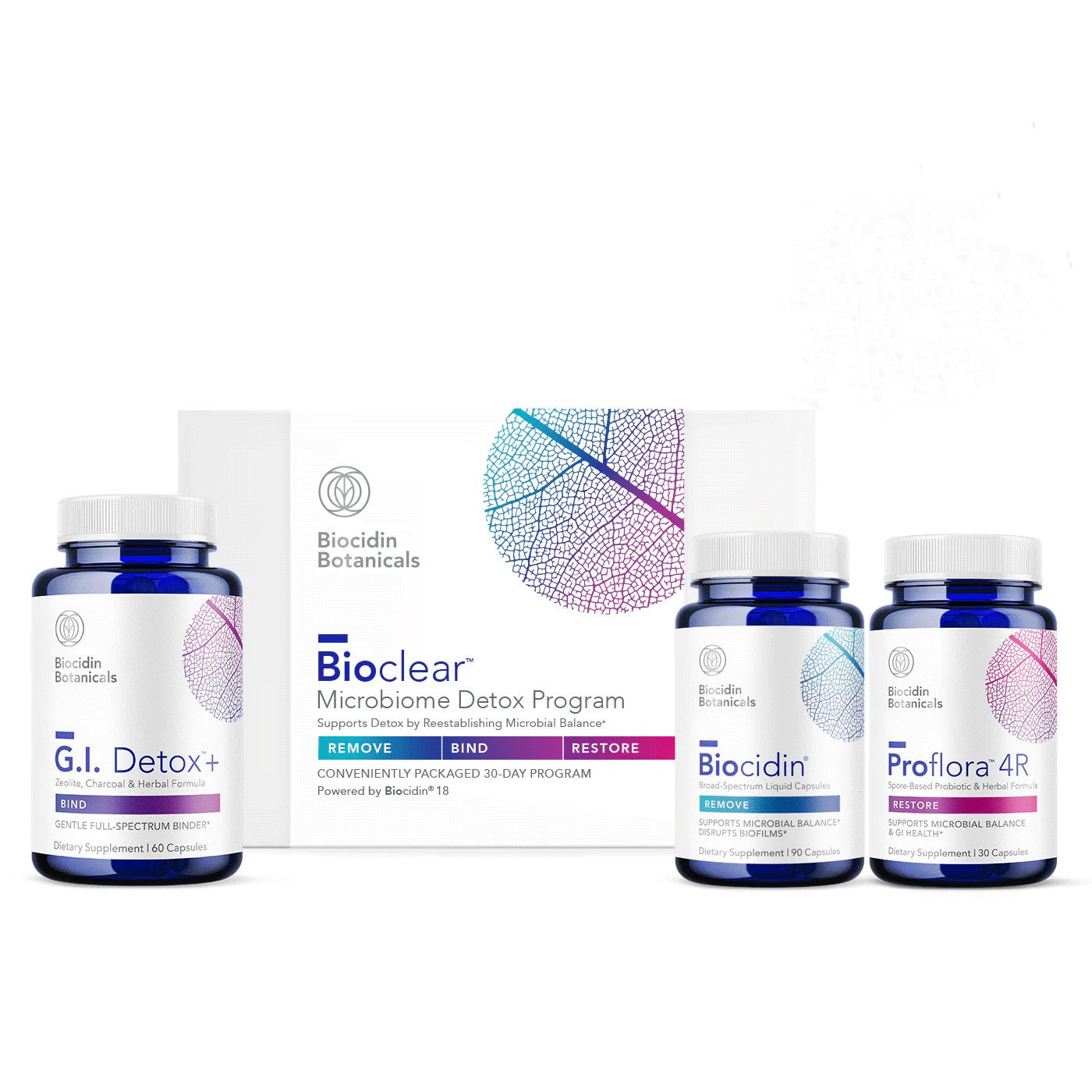 Bioclear™ Microbiome Detox Program With Biocidin® Capsules