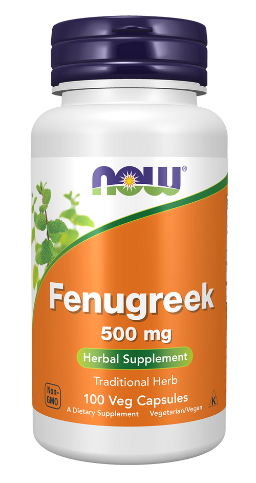 Fenugreek 500 mg - 100 Veg Capsules