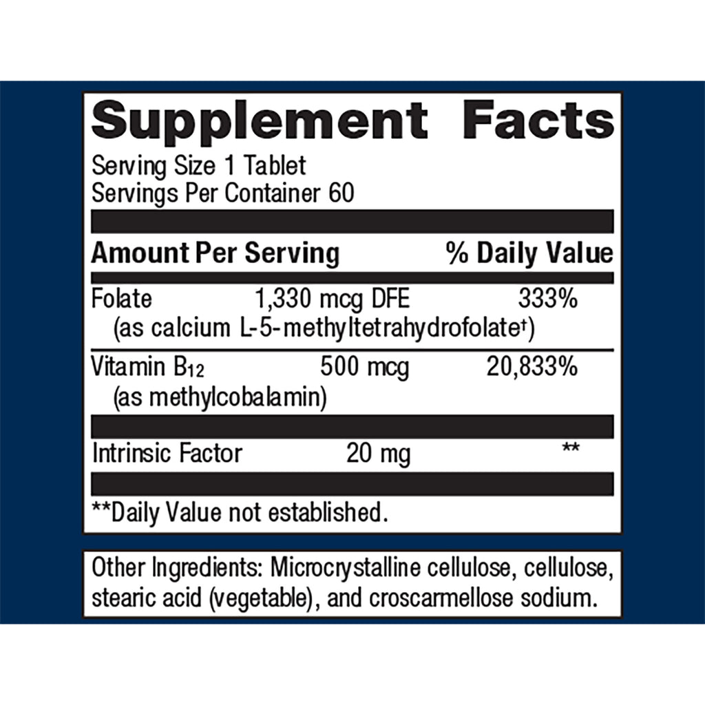 Intrinsi B12-Folate – Marcus Institute Of Integrative Health