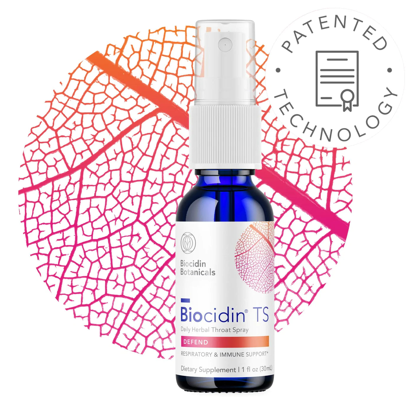Biocidin®TS - Daily Herbal Throat Spray