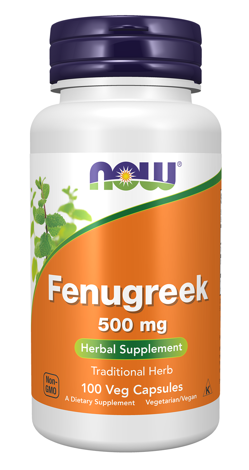 Fenugreek 500 mg - 100 Veg Capsules